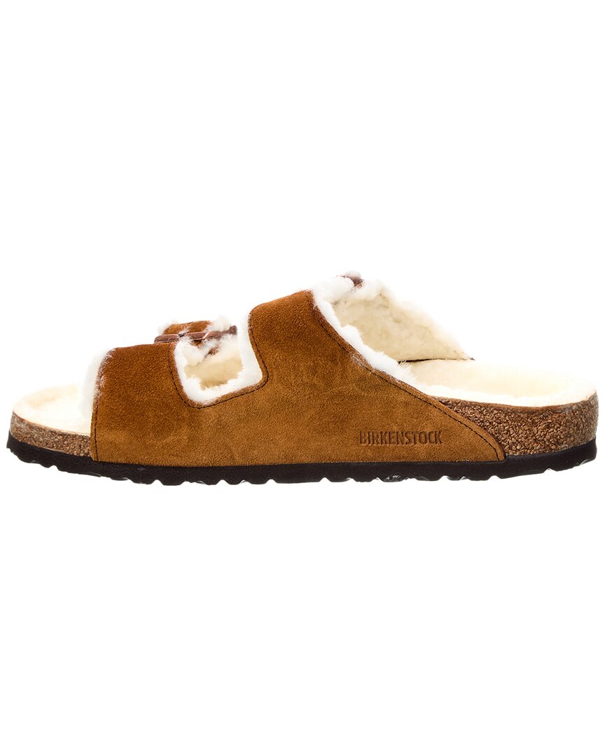 Birkenstock Women's Arizona Shearling Narrow Sandal