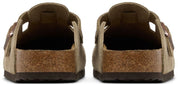 Birkenstock Boston Soft Footbed Suede Taupe