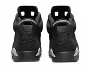Men's Retro 6 Cap And Gown Sneaker In Black