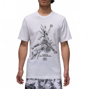 Jordan Sport Dri Fit T Shirt In White
