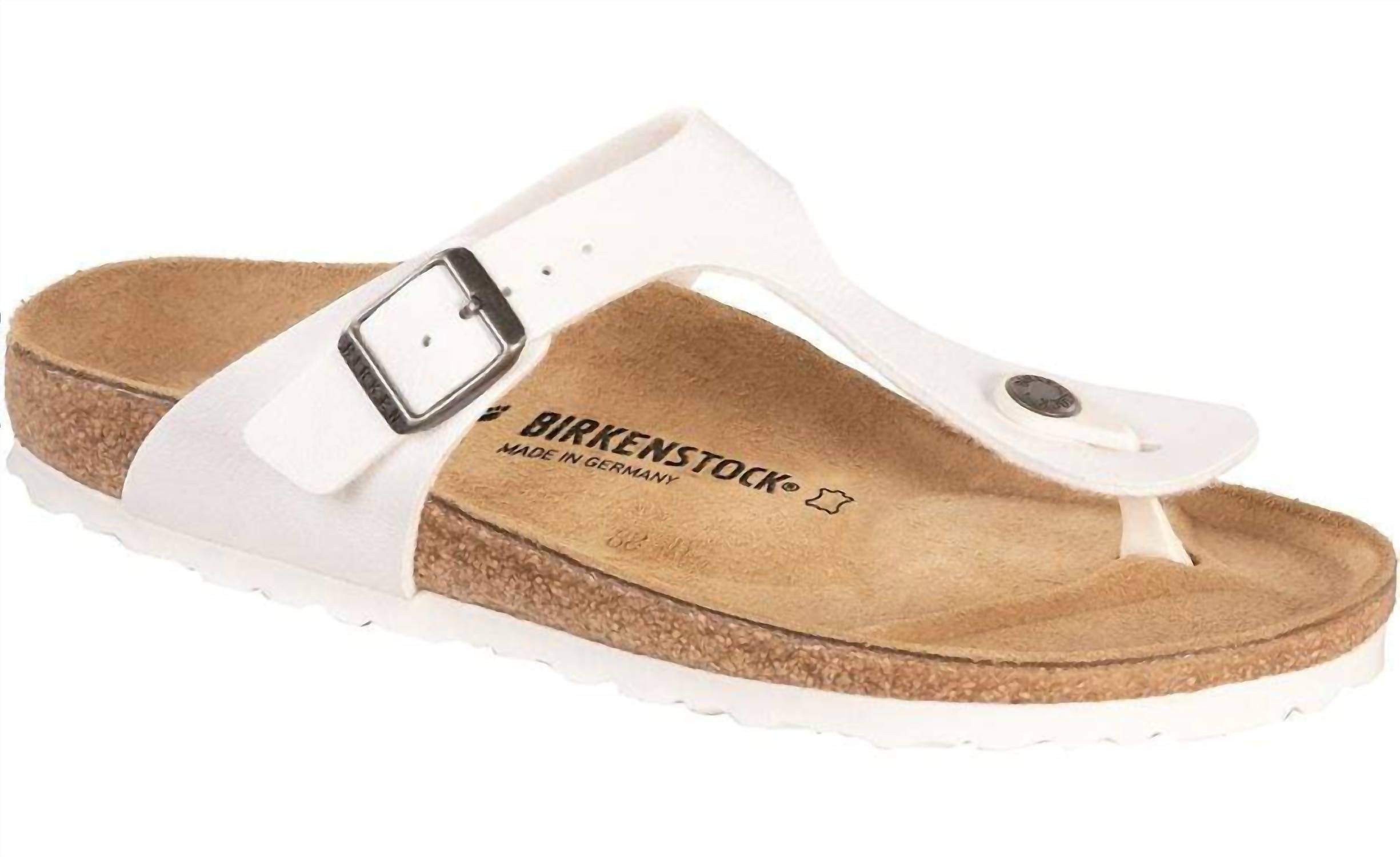 Women's Gizeh Toe-Thong Sandals In White