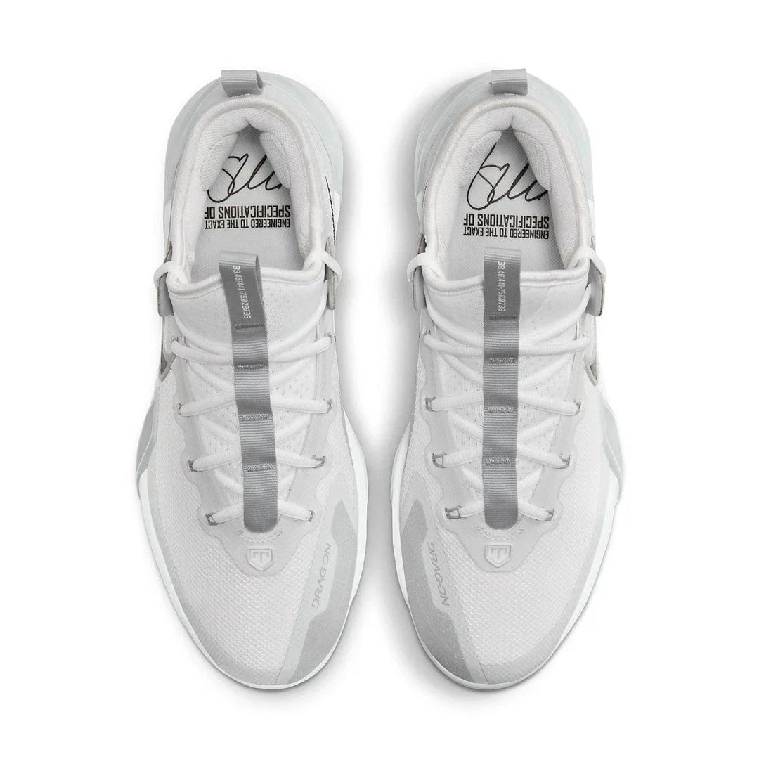 Nike Force Zoom TroutElite FB2906-100 White Baseball Cleats RHS8085