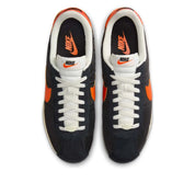 Nike Cortez HF0263-003 Sneaker Mens Black Orange Lace Up Lifestyle Shoes DWA1495