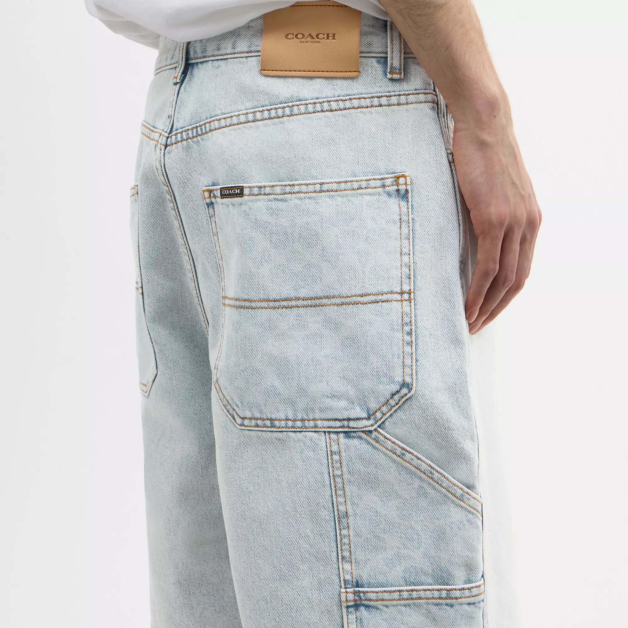 Coach Outlet Signature Denim Shorts