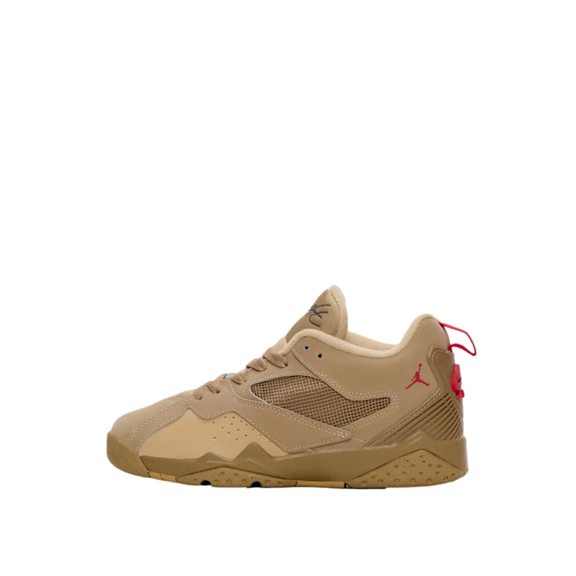 Grade-School Nike Jordan MVP 92 Desert Camo - Fire Red - Mushroom HQ4427-200