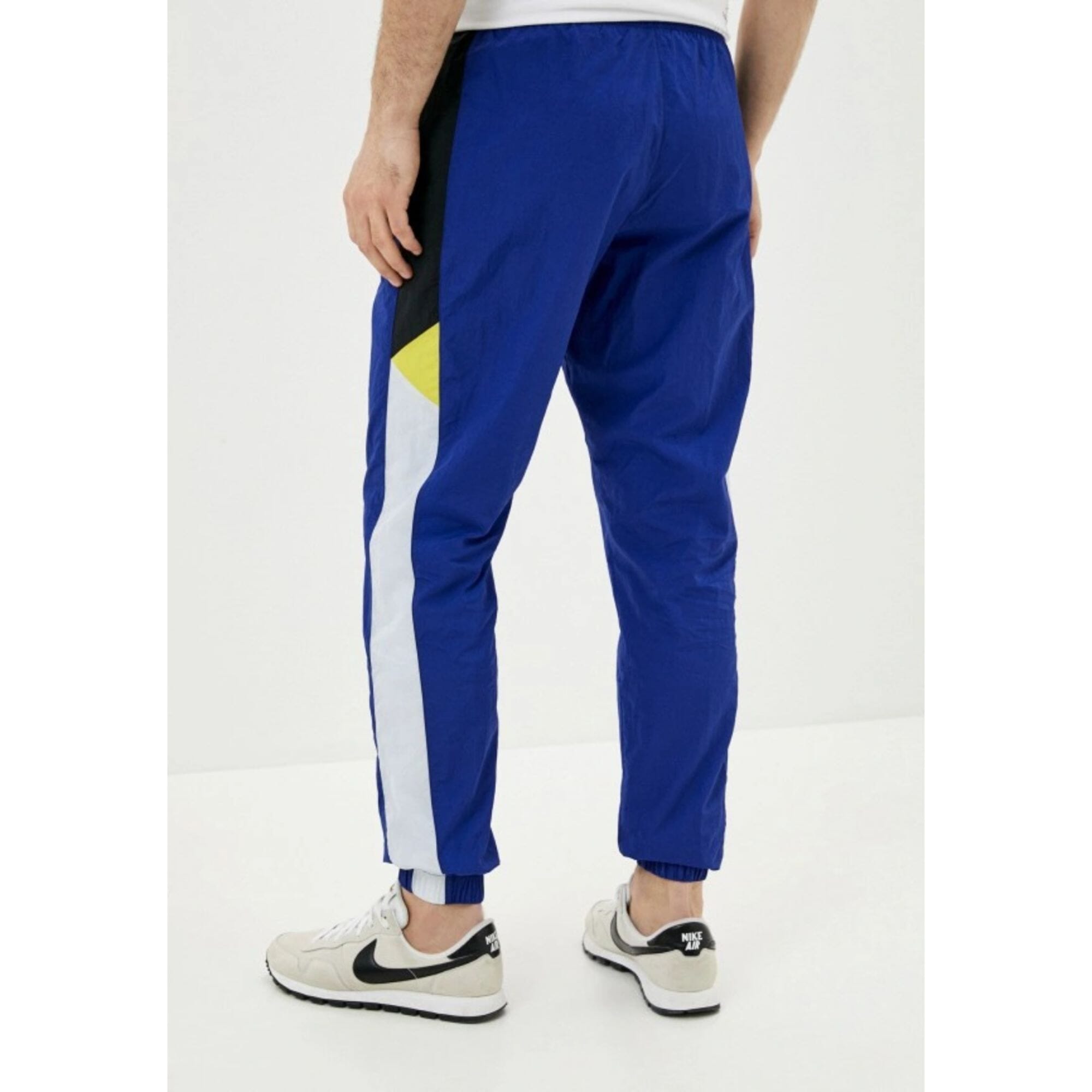Nike Sportswear Heritage Windrunner Pants Blue/Yellow  CJ5484-455 Men's