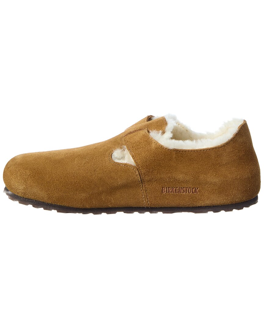 Birkenstock London Suede & Shearling Clog
