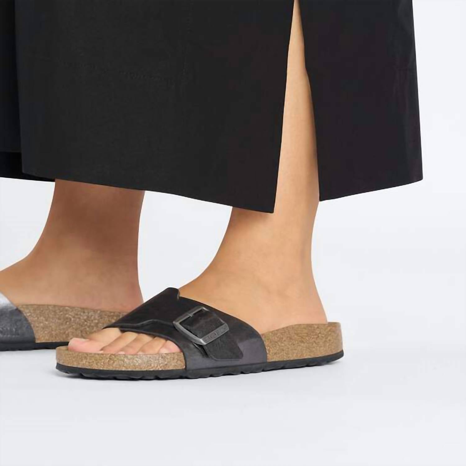 Women's Catalina Birko-Flor Sandals In Graceful Licorice
