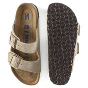 Women's Arizona Soft Footbed Sandals In Natural Leather Oiled