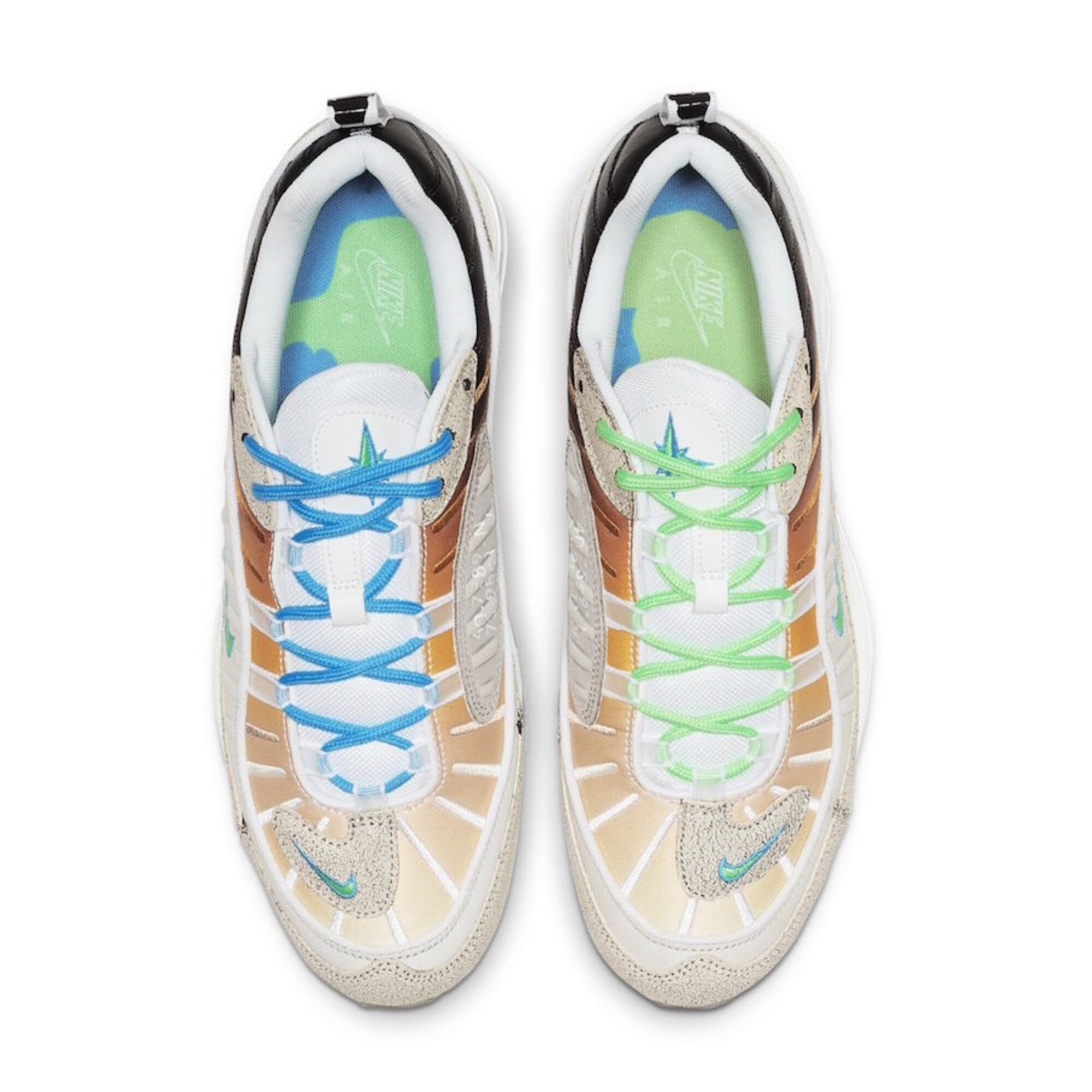 Men's Nike Air Max 98 OA GS Vast Grey/Electro Green CI1502-001