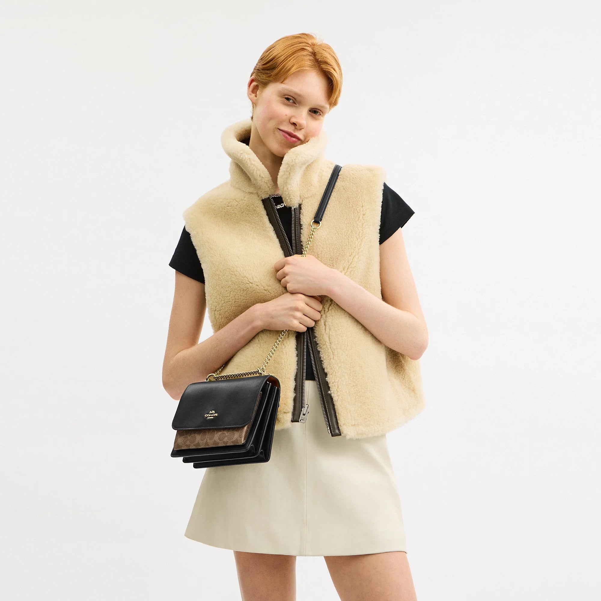 Coach Outlet Klare Crossbody Bag In Signature Canvas