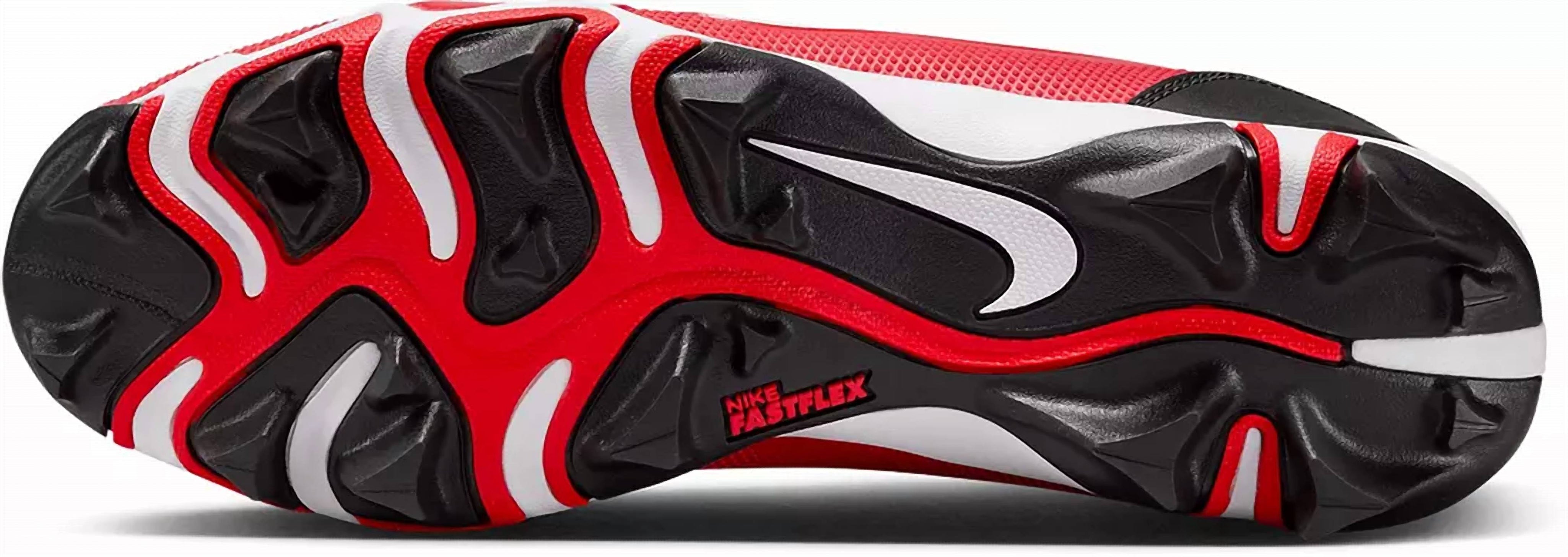 Men's Force Trout 9 Keystone Rm Baseball Cleats In Red