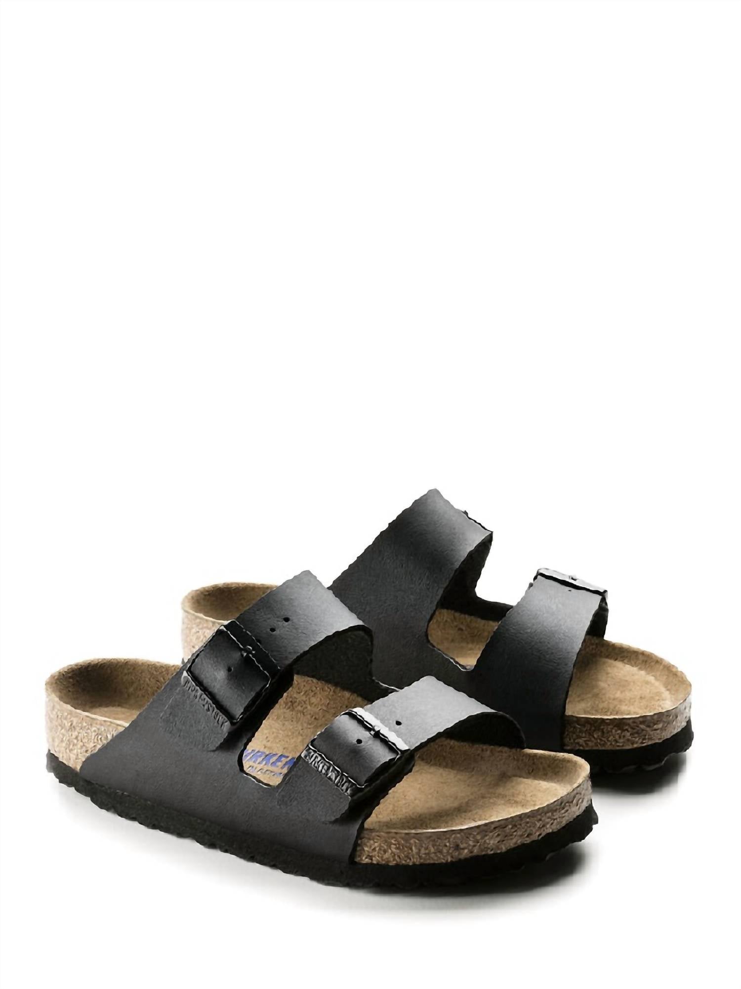 Arizona Sfb Birko-Flor Sandal in Black