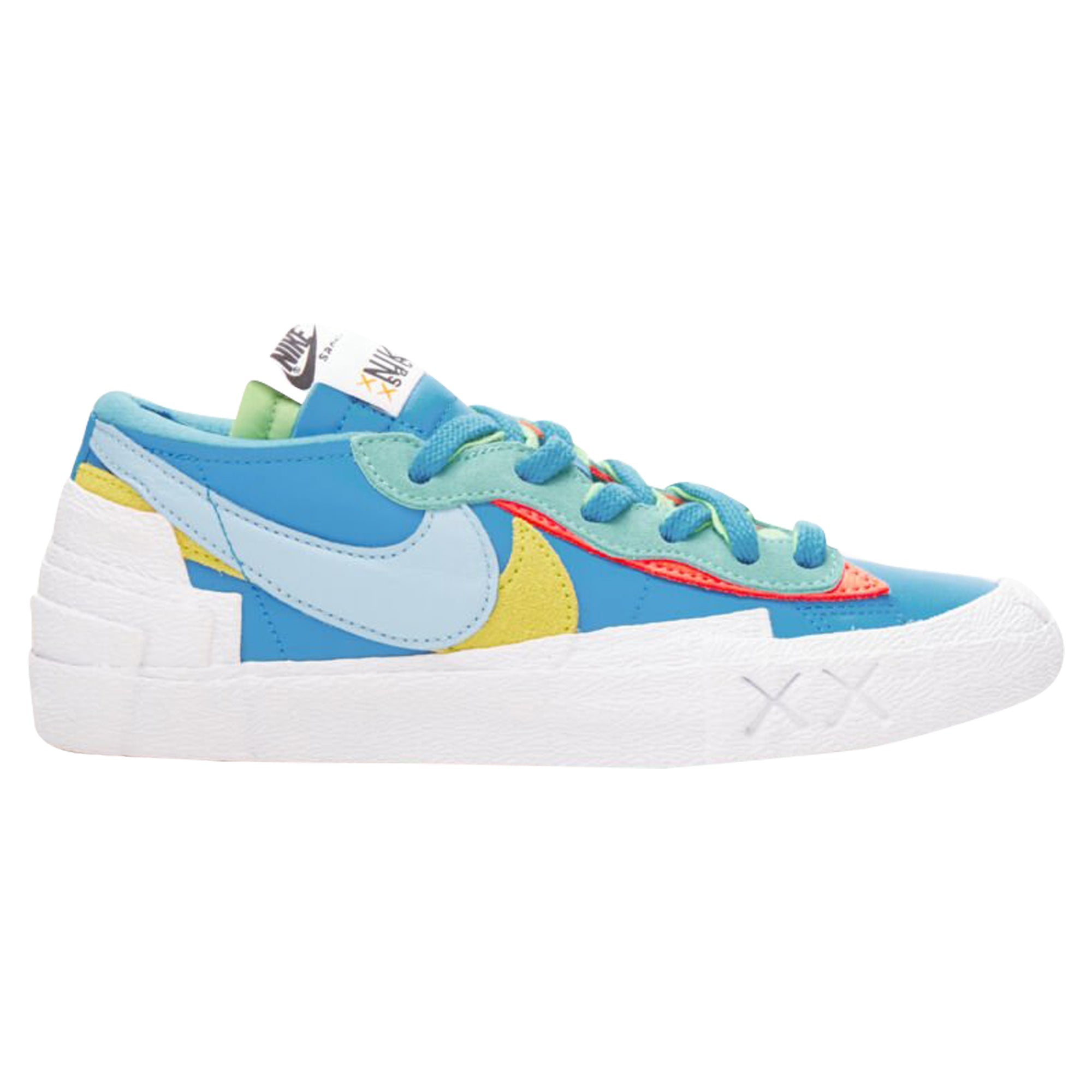 Sacai Nike Blazer Low neptune mid sneaker