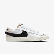 Men's Nike Blazer Low 77 Jumbo DN2158-101 Sneakers White Black Lifestyle Shoes