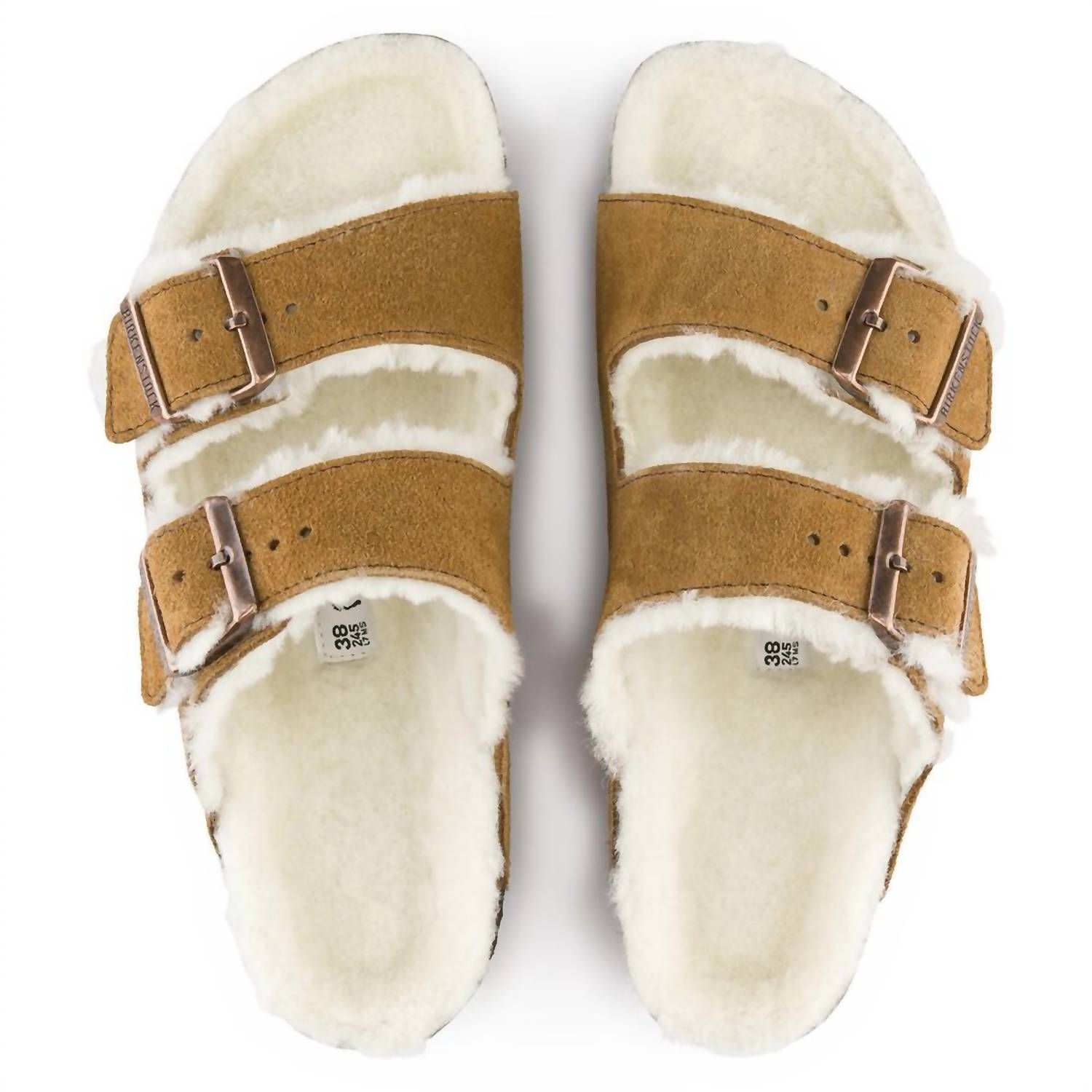 Women's Arizona Shearling Sandals In Mink