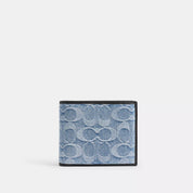 Coach Outlet 3-In-1 Wallet In Loved Signature Denim