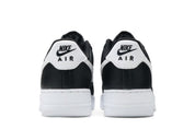 Nike Air Force 1 Low '07 Black White Pebbled Leather