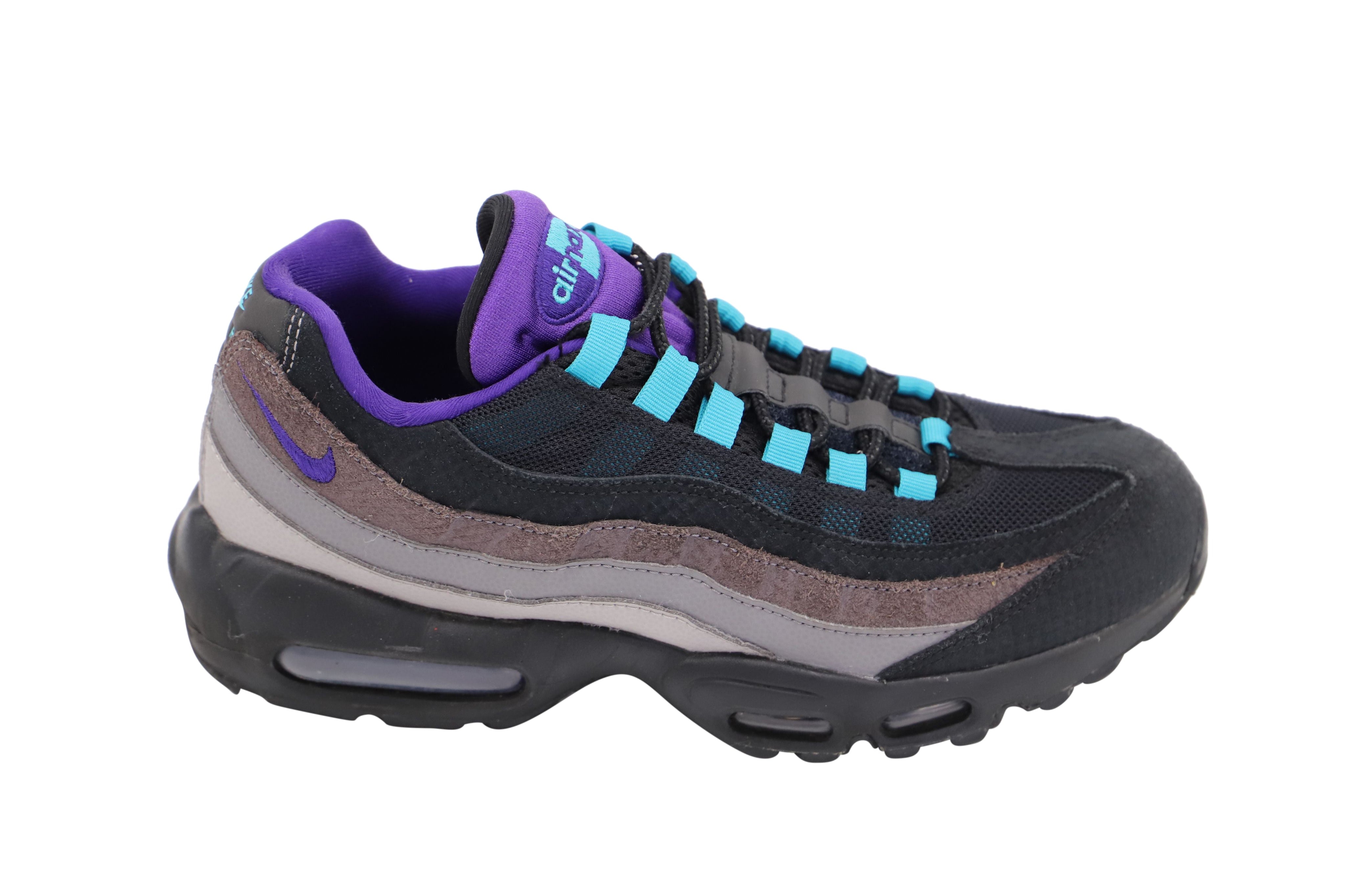 Nike Air Max 95 Black Grape in Black Nylon