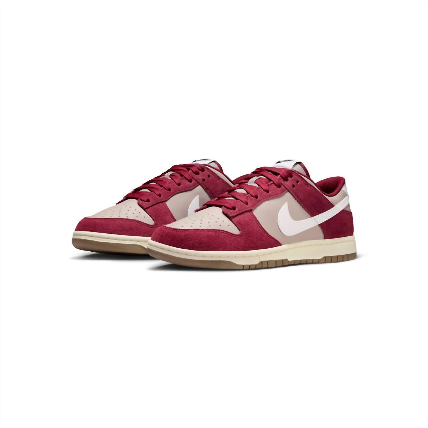 Men's Dunk Low Retro Se Sneakers In College Grey/white-Team Red-Sail