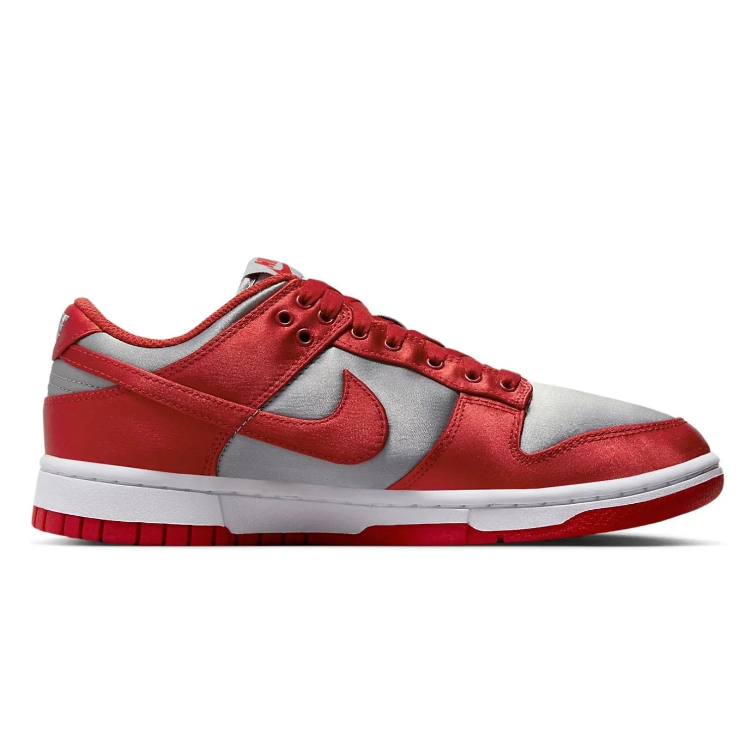 Nike Dunk Low DX5931-001 Sneaker Women's  Red Gray Lifestyle Shoes RHS4005