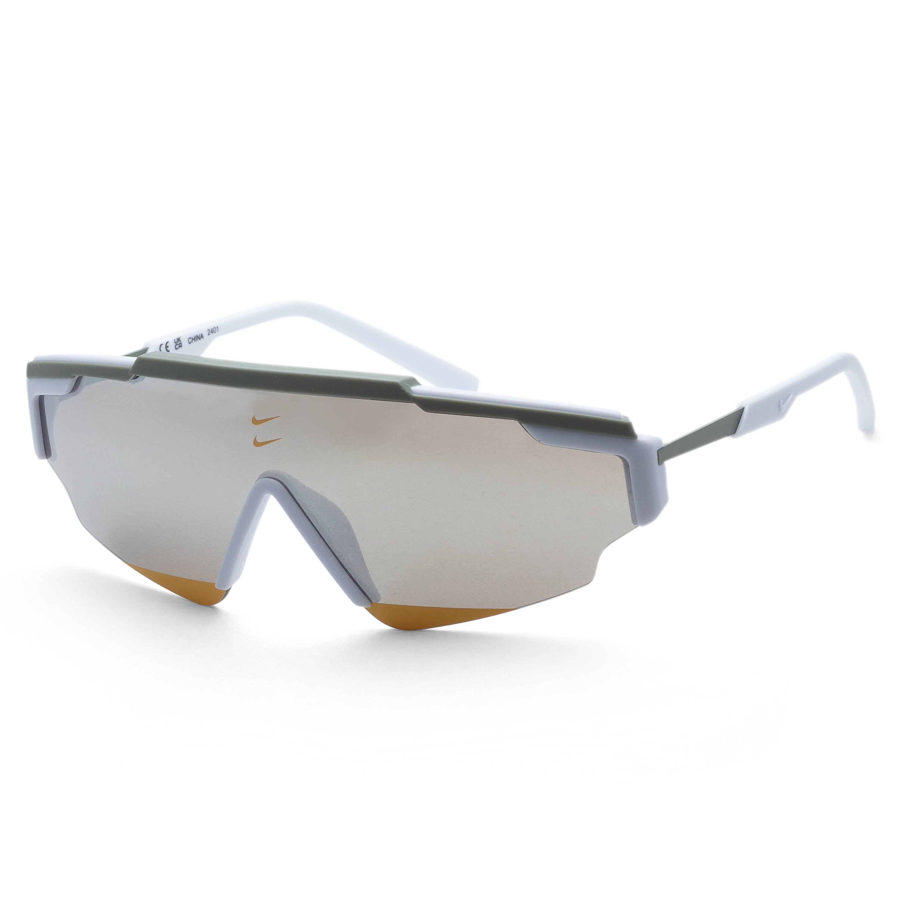 Nike Unisex 64 mm Grey Sunglasses