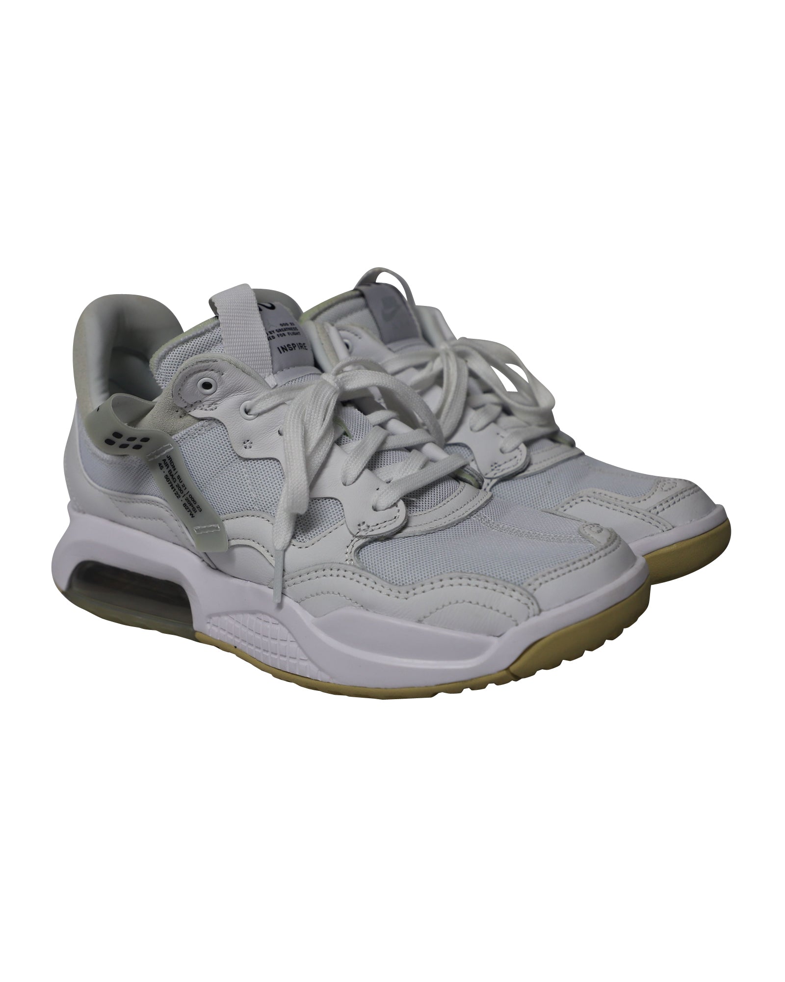 Nike Jordan MA2 Sneakers in White Gum Leather