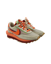 Nike x Sacai x CLOT LDWaffle in Net Orange Blaze Suede