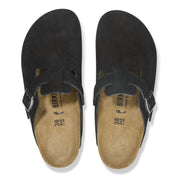 Men's Boston Suede Clog In Midnighoil