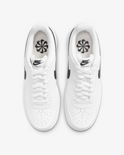 Men's Nike Court Vision Low Next Nature DH2987-101 Sneakers White Black Leather
