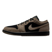 Nike Air Jordan 1 Low SE Black / Olive Grey - Light Wild Mango  IB7109-005 Men's
