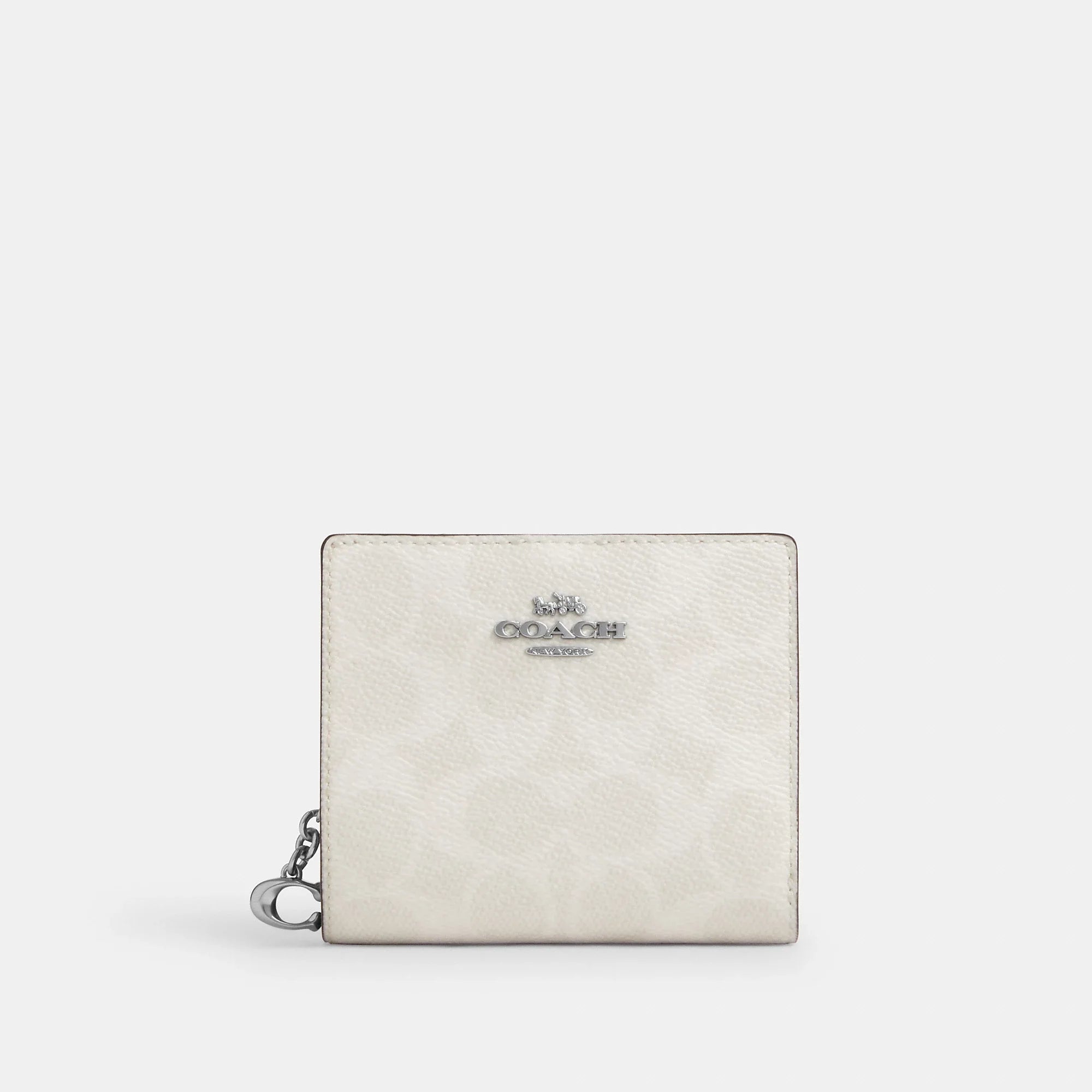 Coach Outlet Snap Wallet In Signature Canvas
