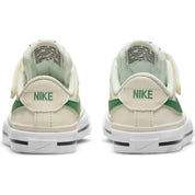 Kid'S Court Legacy Sneaker in White/Green