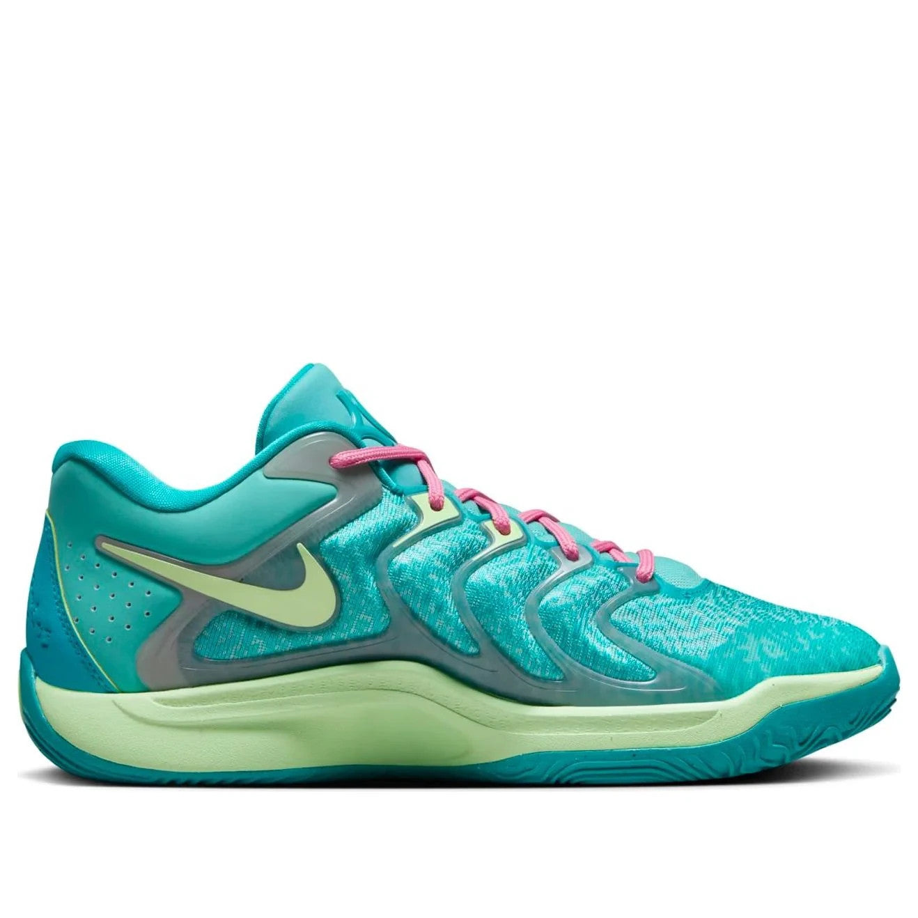 Women's Nike KD 17 HV1945-300 Jonquel Jones Bahamas Teal basketball Shoes DWA1697