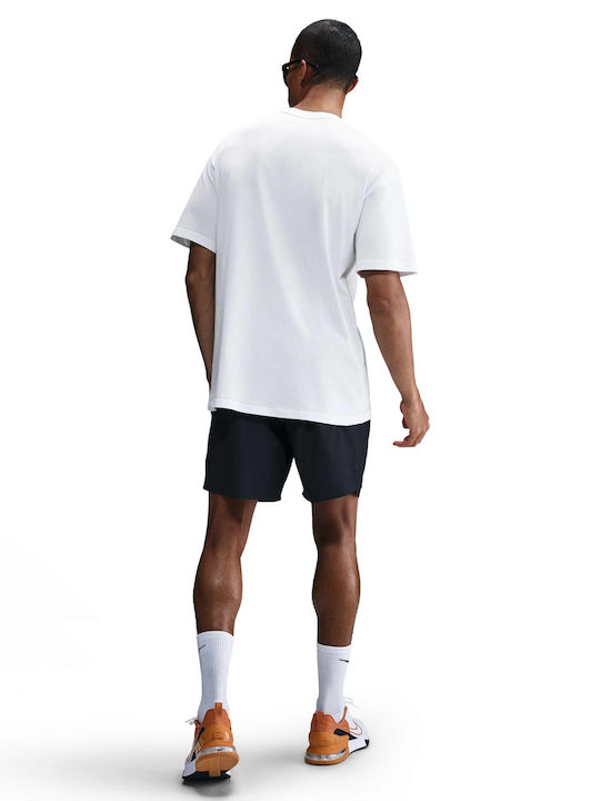 Men's Nike Max90 Fitness Short Sleeve T-Shirt - White