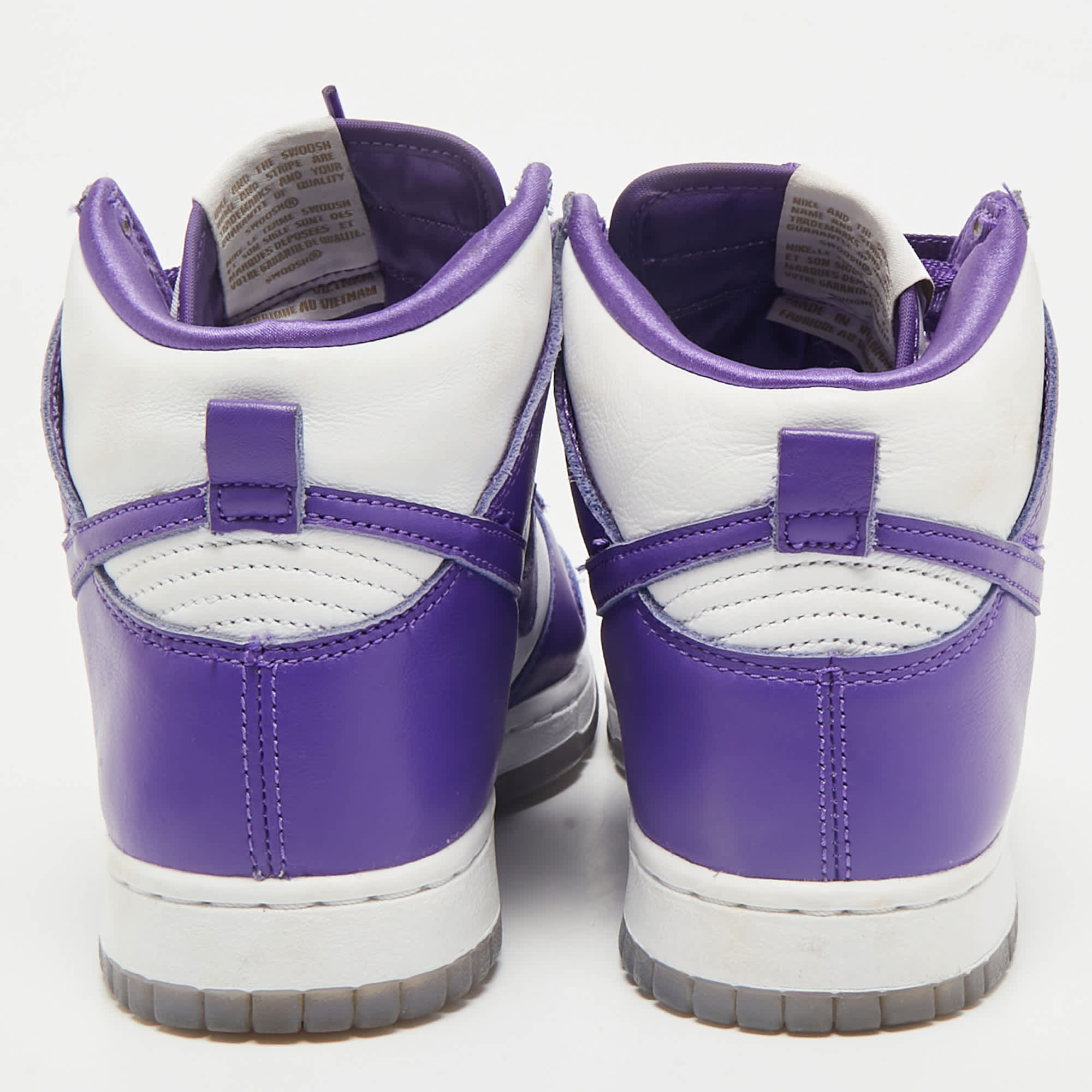 Nike Multicolor Leather Dunk High High Top Sneakers