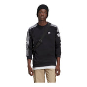 adidas Men's Loungewear Adicolor 3D Trefoil 3-Stripes Crew Sweatshirt