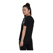 adidas Women's Floral 3-Stripes T-Shirt