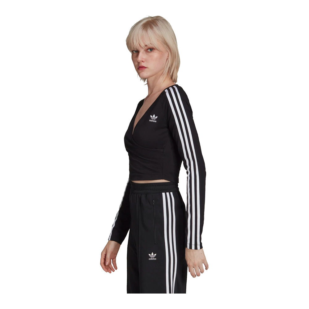 adidas Women's Adicolor Classics Cropped Long Sleeve T-Shirt