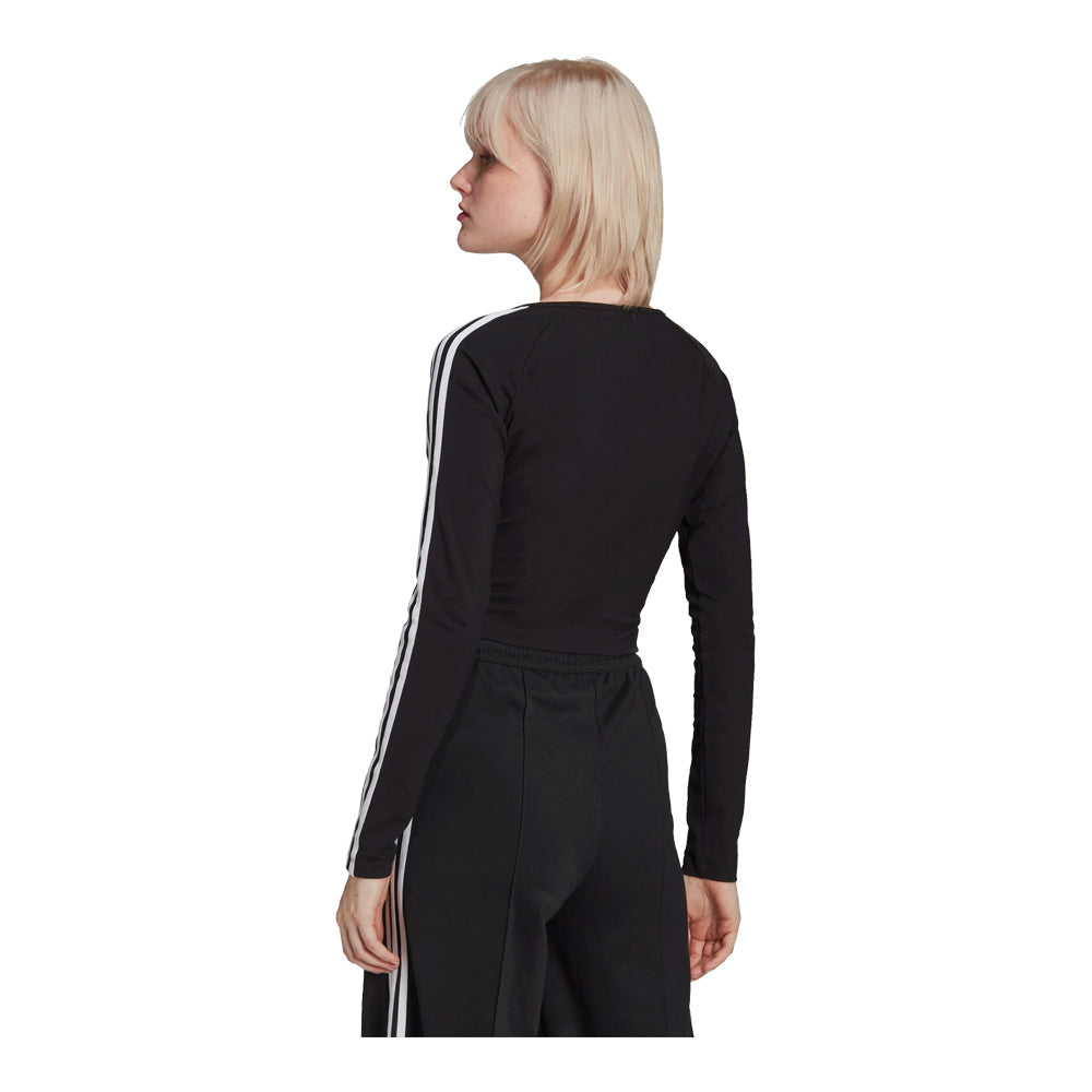 adidas Women's Adicolor Classics Cropped Long Sleeve T-Shirt