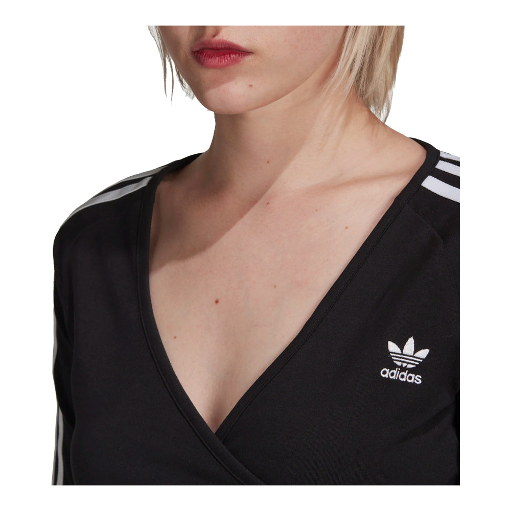 adidas Women's Adicolor Classics Cropped Long Sleeve T-Shirt