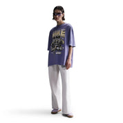 Women's Nike Sportswear Oversizedsleeve T-Shirt - Dusty Amethyst
