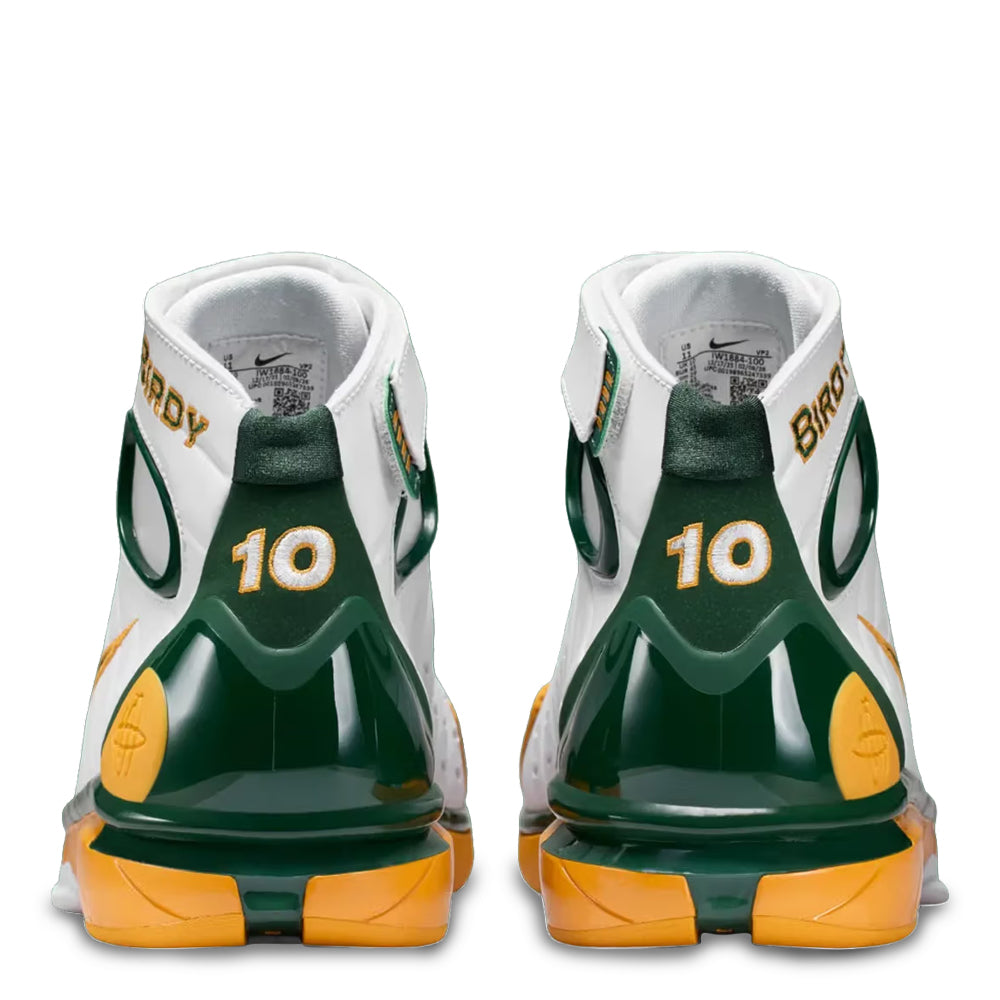 Men's Nike Air Zoom Huarache 2K4 Sue Bird White/Deep Forest-Canyon Gold IW1884-100