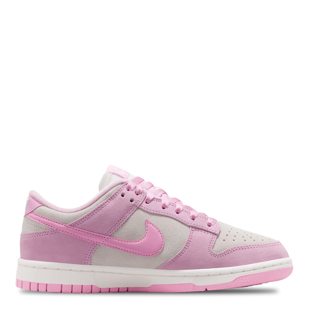 Women's Nike Dunk Low SE IV4726-600 Pink Foam/Pink Rise/Sail/Metallic Silver