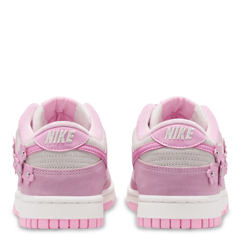 Women's Nike Dunk Low SE IV4726-600 Pink Foam/Pink Rise/Sail/Metallic Silver