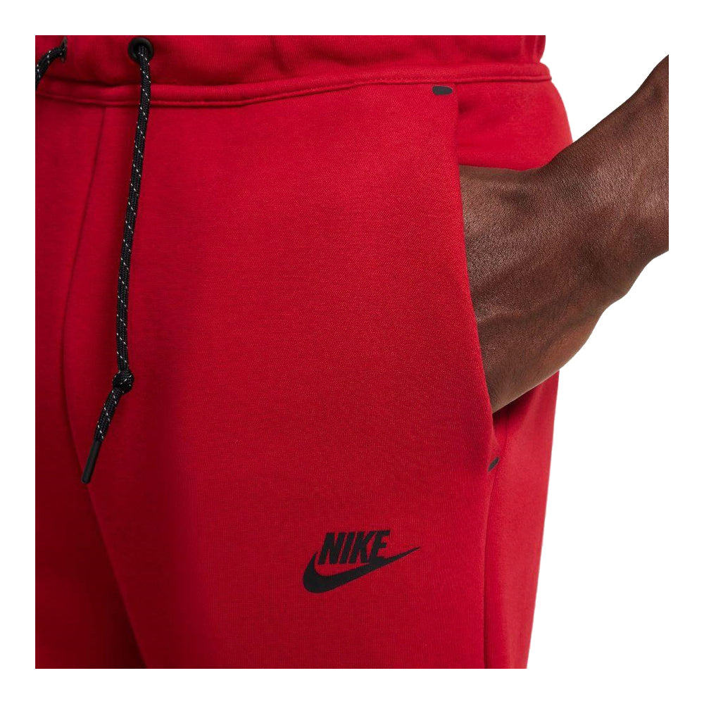 Men's Nike Tech Fleece Joggers - Gym Red/Black