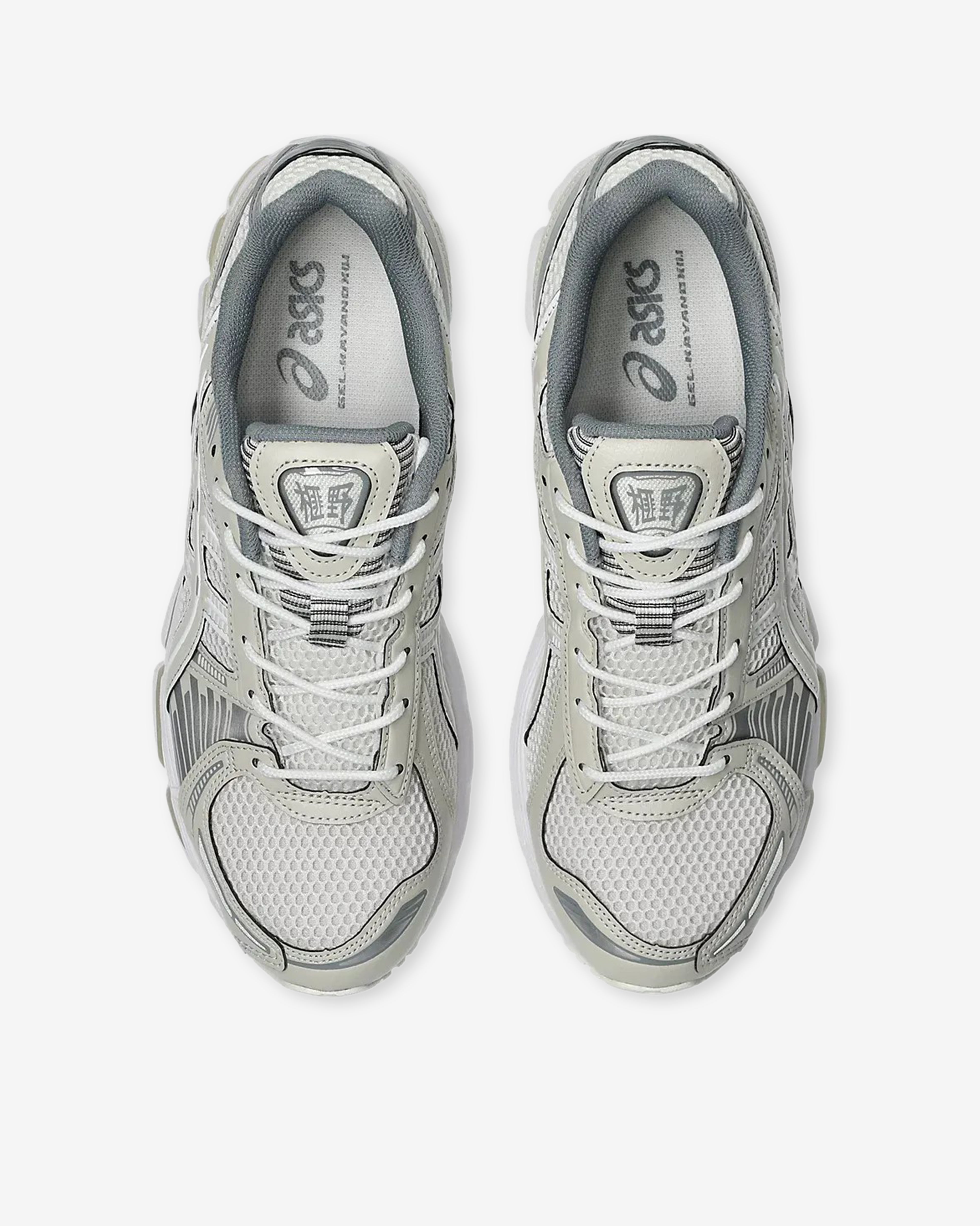 Asics - Men's GEL-KAYANO 12.1 Sneakers - (Cream/Smoke Grey)