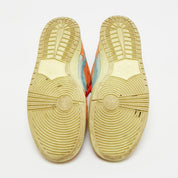 Nike Multicolor Suede Sb Dunk Noise Aqua Low Top Sneakers