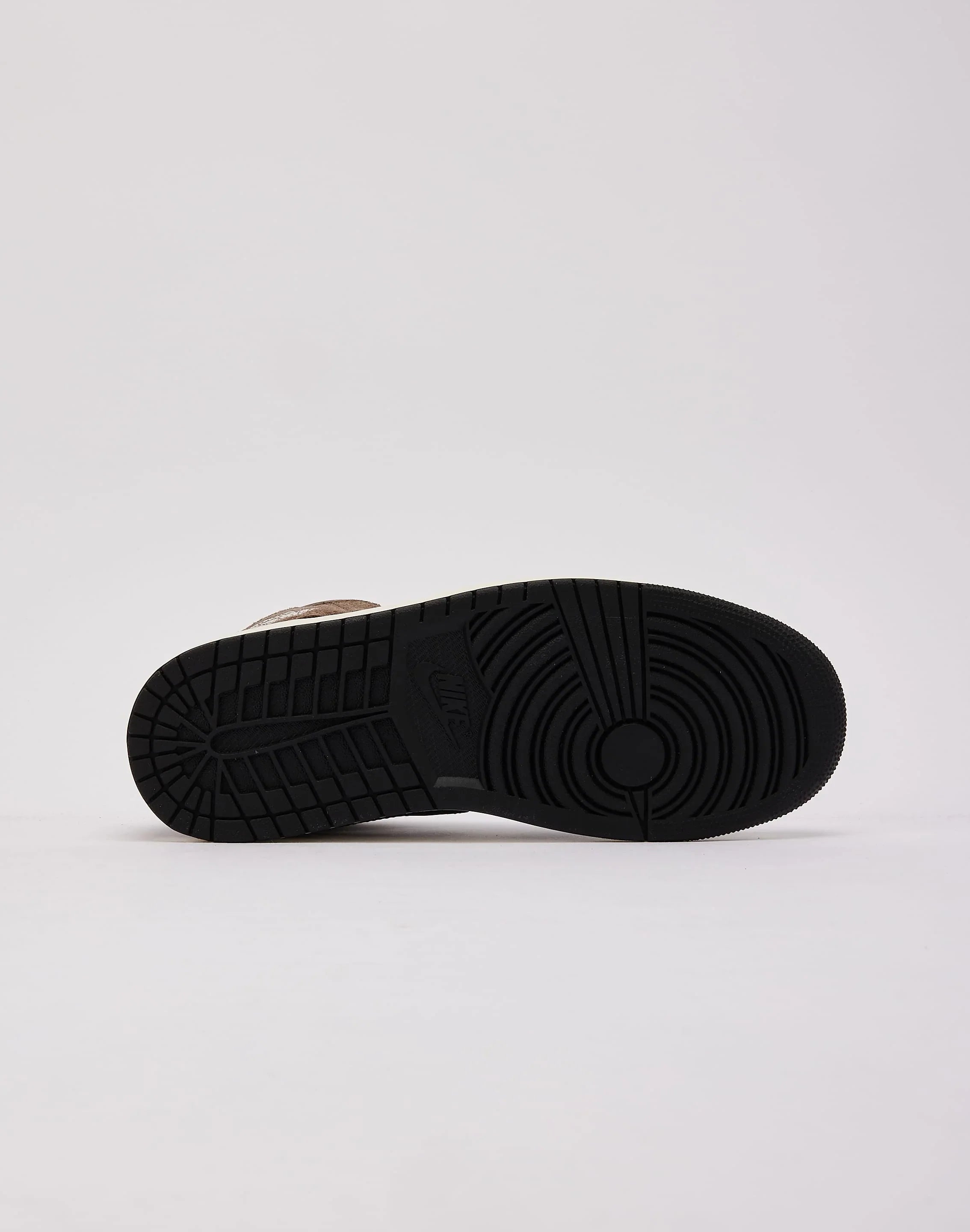 Air Jordan 1 High OG Big Kid's Shadow Brown/Shadow Brown-Soft Pearl-Light British Tan-Team Red FD1437-201