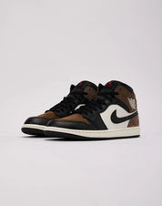 Men's Air Jordan 1 Mid Black/Palomino/University Red/Phantom DQ8426-007